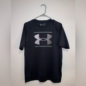 Black Under Armour Tech Tee - Medium
